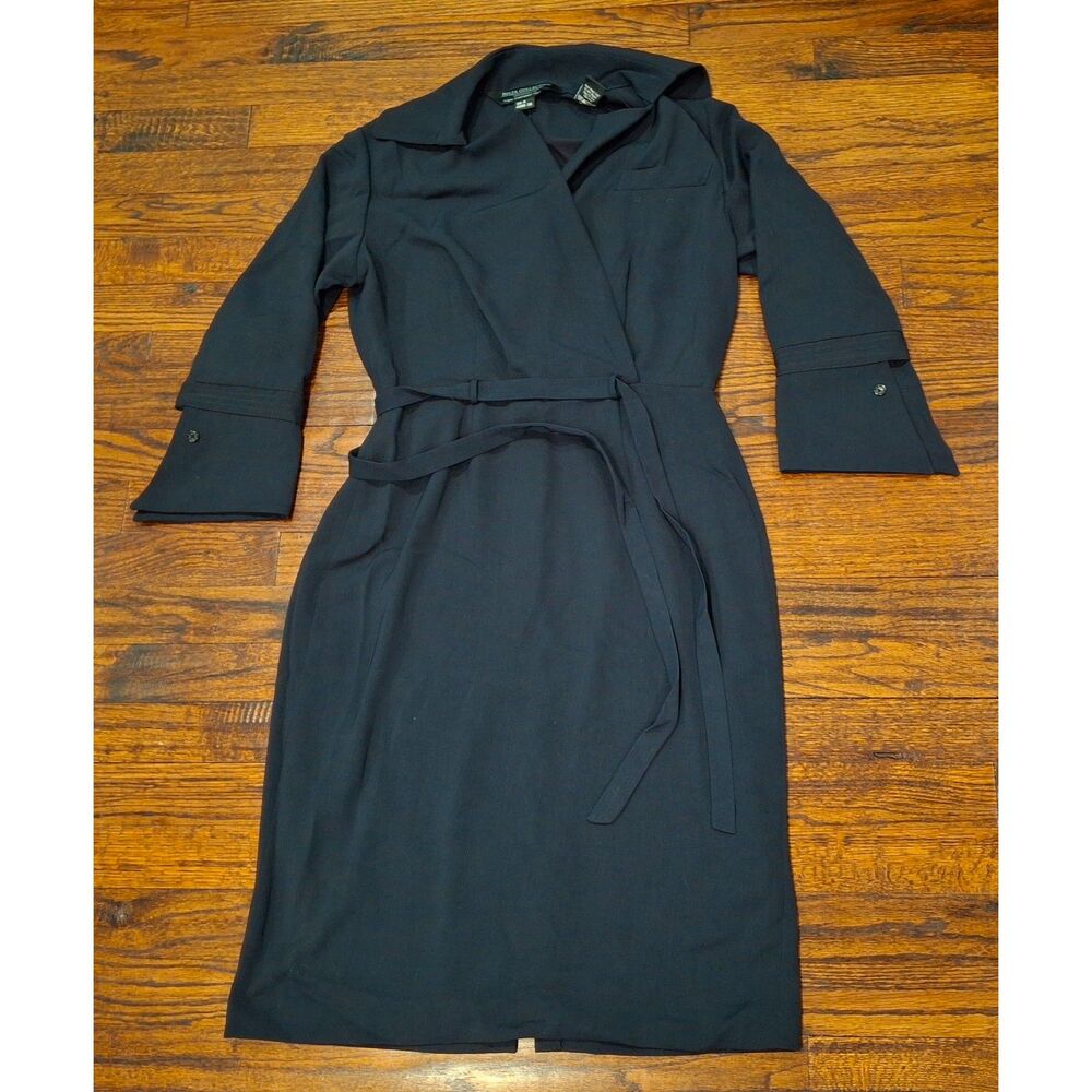 Delta Collection Lion Uniform Group Flight Attendant Black Dress Womens 6
